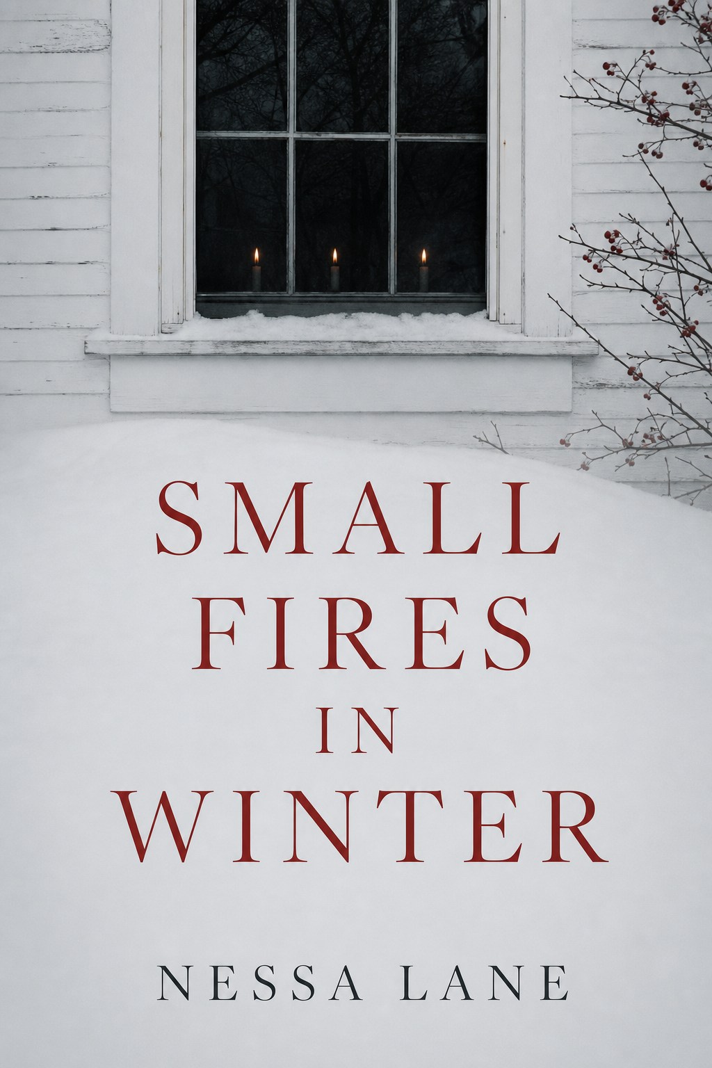 Book cover for Small Fires in Winter by Nessa Lane
