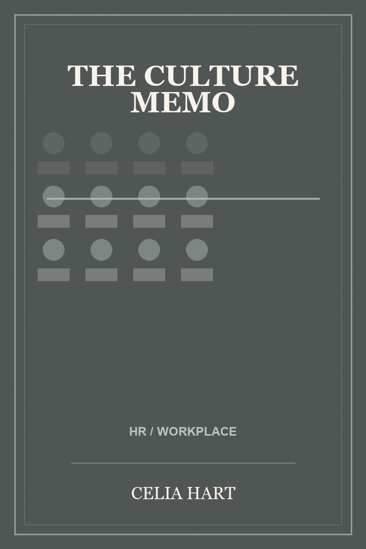 Book cover for The Culture Memo by Celia Hart