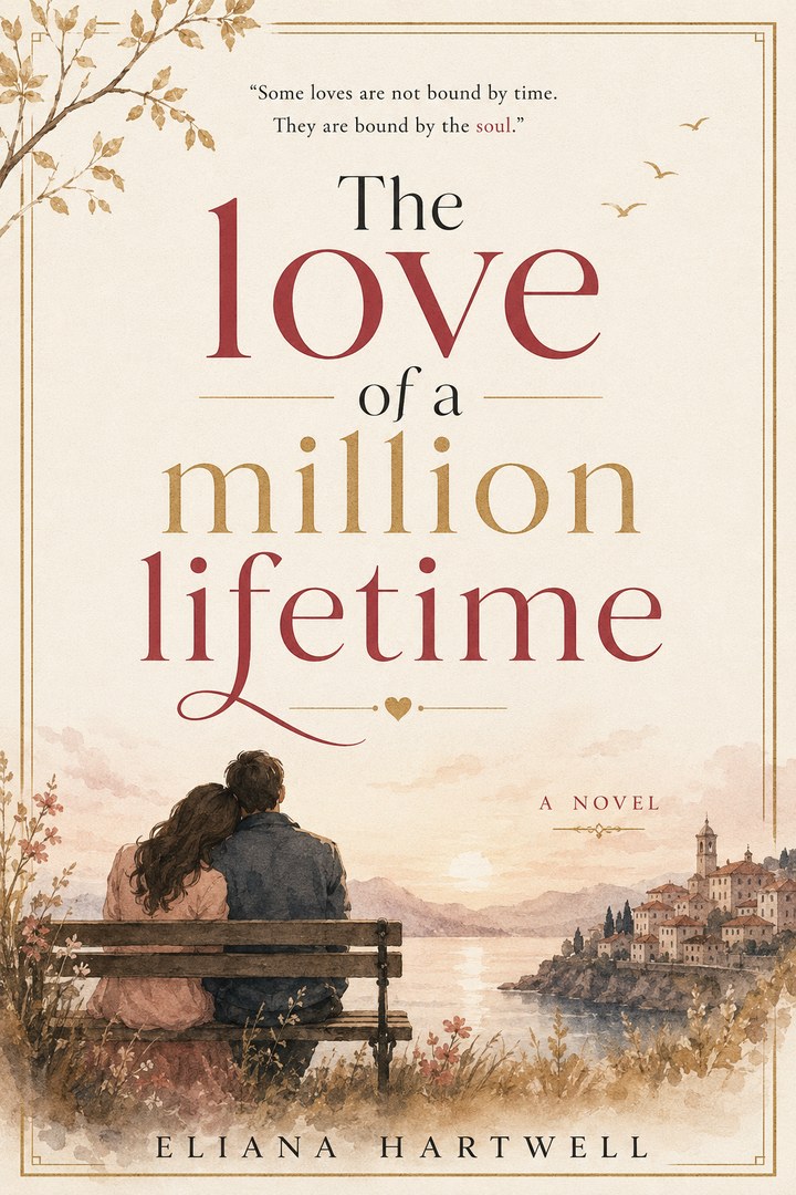 Book cover for The Love of a Million Lifetimes by Eliana Hartwell