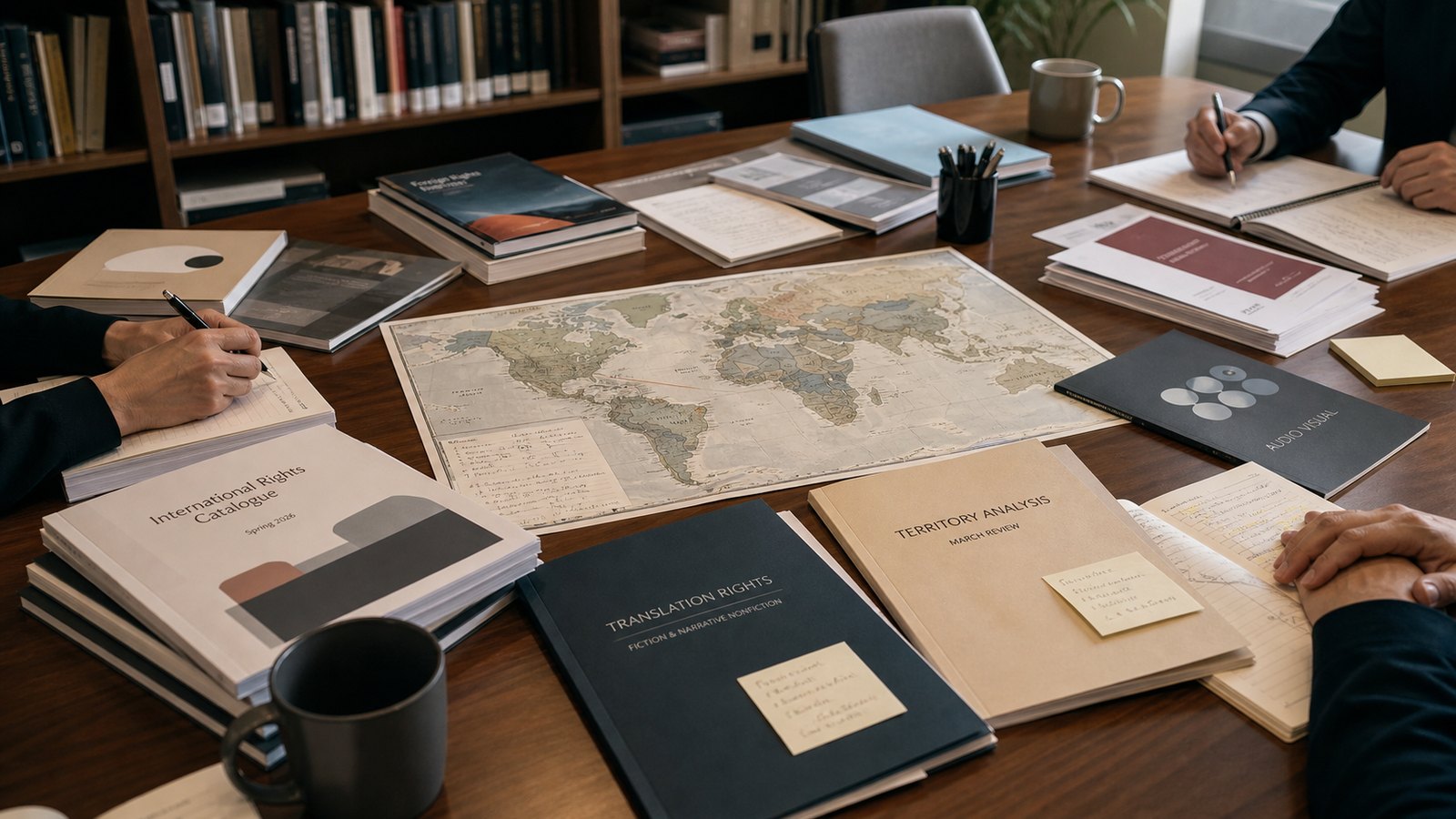 Editorial photograph for audio rights to after the algorithm move after competitive review with publishing business materials